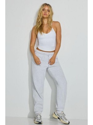 Seeh Karmelanj Beli Lastikli Basic Kadın Eşofman SH261