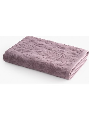 Green Black Serena Banyo Havlusu Koyu Mor