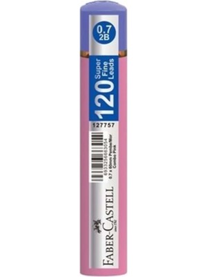 Faber Castell Grip Min Pembe/mor 0.7 mm 2b 60MM 120 Li Tüp 127757