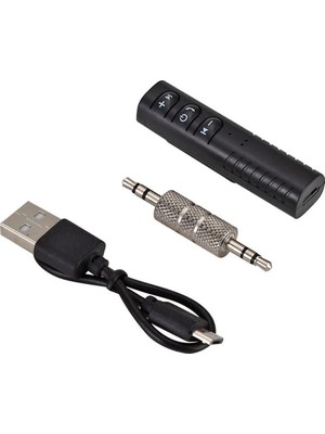 DMC Car Bluetooth Music Driver Araç Aux Hands-Free Mp3 Bağlantı Kiti ( Bayi Depom )