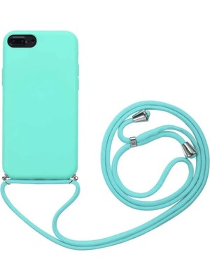 Emybox Apple Iphone 7 / 8 / Se 2020 Uyumlu Askılı Ipli Premium Içi Kadife Lansman Silikon Telefon Kılıfı