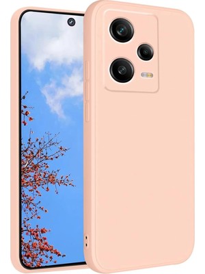 Emybox Xiaomi Note 12 Pro 5g Içi Kadife Yumuşak Soft Lansman Silikon Telefon Kılıfı Kapak Kamera Korumalı
