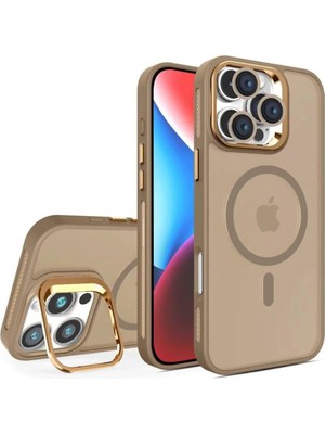 Emybox Iphone 12 Promax Kamera Korumalı Stantlı Magsafe Destekli Lens Koruyucu Hediye Telefon Kılıf