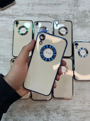 Emybox Apple Iphone Xr Uyumlu Kamera Lens Koruyuculu Elektroliz Lazer Silikon Telefon Kılıfı