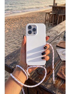 Emybox Iphone 16 Pro Askılı Yumuşak Silikon Içi Kadife Telefon Kılıfı Ip 130 cm