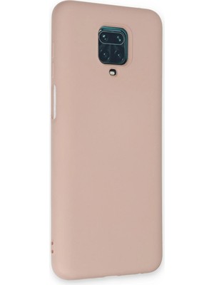 Emybox Xiaomi Redmi Note 9 Pro Uyumlu Içi Kadife Lansman Tasarım Silikon Telefon Kılıfı