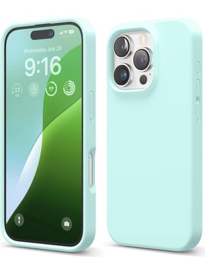 Emybox Soft Grade Serisi L Iphone 15 Pro Max Içi Kadife Kamera Korumalı Lansman Silikon Telefon Kılıfı