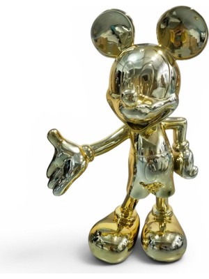 Greenmall Mickey Mouse Küçük Biblo – Altın 29 cm