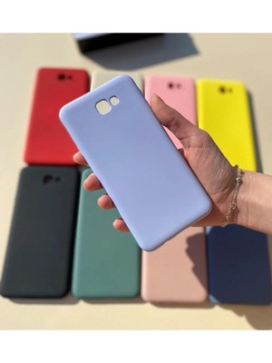 Emybox Samsung Galaxy J7 Prime Uyumlu Lila Prime Silikon Lansman Kılıf