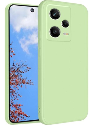 Emybox Xiaomi Note 12 4g Içi Kadife Yumuşak Soft Lansman Silikon Telefon Kılıfı Kapak Kamera Korumalı