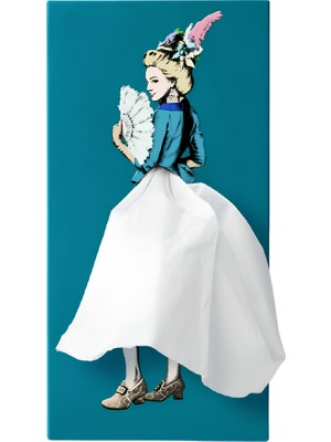 Spextrum Tissue Up Girl Marie Antoinette Peçetelik Lacivert