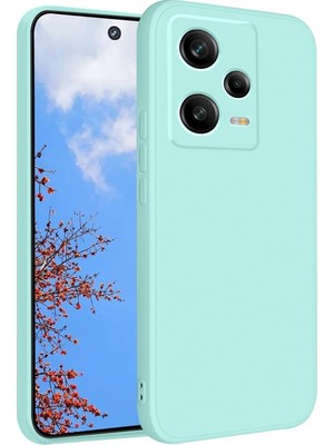 Emybox Xiaomi Note 12 4g Içi Kadife Yumuşak Soft Lansman Silikon Telefon Kılıfı Kapak Kamera Korumalı