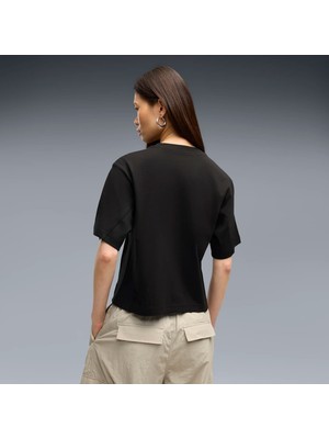 Puma Kadın / Kız Siyah Puma Her Tee Siyah Kadın T-Shirt