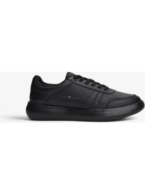 Tommy Hilfiger Modern Lıghtcup Lth Erkek Siyah Spor Ayakkabı - FM0FM05529