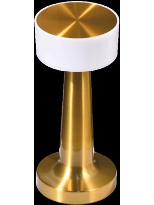 Genel Tedarik 1 Adet Cata Ct 8436 Denver Gold Kasa Şarjlı Masa Lambası 3 Renk