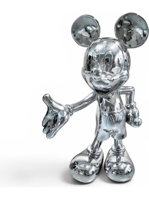 Greenmall Mickey Mouse Küçük Biblo – Gümüş Kaplama 29 cm