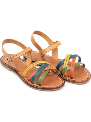Capone Outfitters Darya 830 Hakiki Deri Kadın Bodrum Sandalet