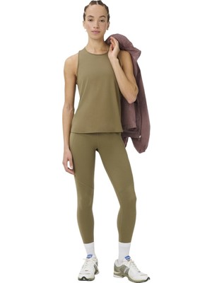 Sweaty Betty Runners High Tank Kadın Kahverengi Koşu Taytı