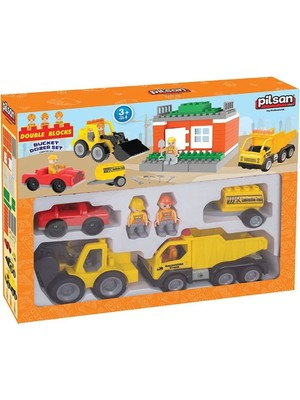 03 614 Pilsan Double Bloklar Kepçeli Dozer