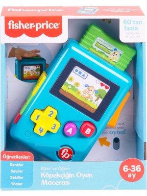 HBC91 Fisher-Price® Eğlen ve Öğren Köpekçiğin Oyun Macerası, Türkçe / +6 Ay