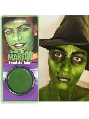 Pandoli Halloween Makyajı Yüz Boyama Yeşil Renk Yüz Boyası 1 Adet 0.29 Oz 8 gr