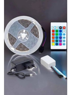 Trendexa LED Işık 5 Metre Şerit LED Rgb Işıklı