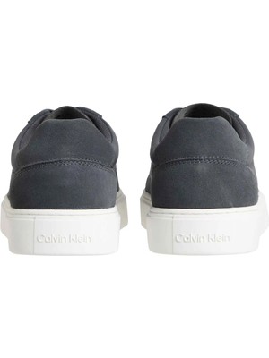 Calvin Klein Erkek Gri Calvin Klein Classıc Cups Lace Mıx Emb Tongue Gri Erkek Spor Ayakkabı & Sneaker