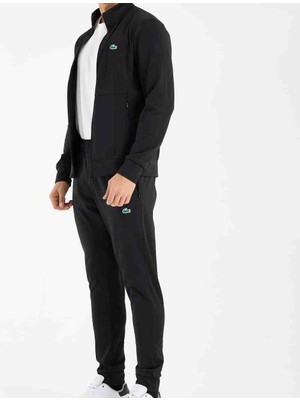 Lacoste  Basıc  Siyah Regular Fit  Erkek Eşofman Takımı