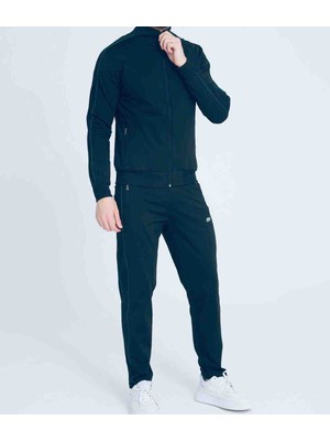 Lacoste Büyük Beden Lacivert Eşofman Takımı