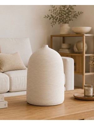 Arow Livia Blanco Seramik Vazo 85*85*110 mm