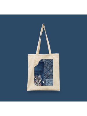 Bi' Dünya Haber Vintage Serisi 13 - Yadigar Islami Seri Tote Bag Baskılı Bez Çanta