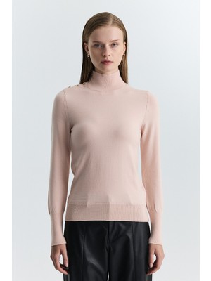 Antioch Düğmeli Triko Kazak
