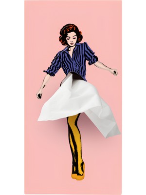 Spextrum Tissue Up Girl Ruby Peçetelik Pembe