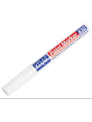 Kraf Endüstriyel Kalem 830 Beyaz