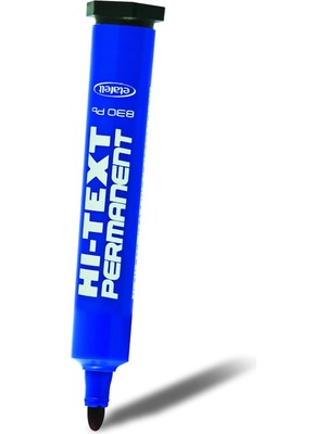 Hi-Text 830PBK Yuvarlak Uç Permanent Marker Kirmizi Adet