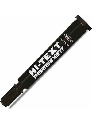 Hi-Text 830PCS Kesik Uç Permanent Marker Siyah Adet
