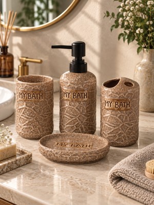 Arow 4 Parça Ava Banyo Seti