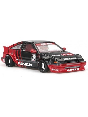 Genel Tedarik Kaidohouse 1/64 Ölçekli Toyota AE86 Sprinter Trueno Diecast Model Araba Advan Lastik BX-313325