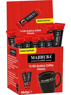 Mahbuba %100 Arabica Classic Kahve 48x2gr