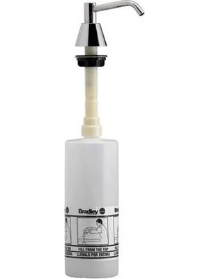 Bocchı -Tezgaha Montajlı 1 Litre Krom Sıvı Sabunluk Outlet - 6324-680000-