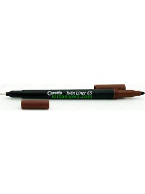 Caretta 65-14 Twinliner Kalem Kahverengi Ad.