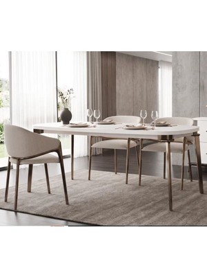 Aydınev Milas Mdf Yemek Masası+6 Sandalye