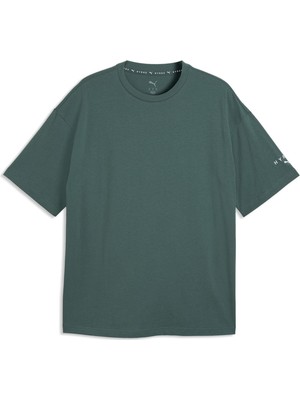 P528131 Puma x Hyrox M Cıty Lıfestyle Tee Erkek T-Shirt Siyah