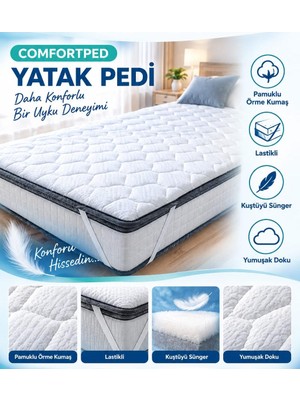 Yılmaz Sünger Comfortped Yatak Pedi Lastikli