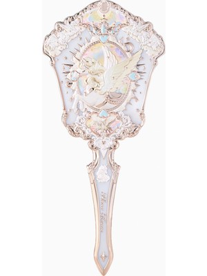 Flower Knows Knight Unicorn Cloud White Dekoratif El Aynası