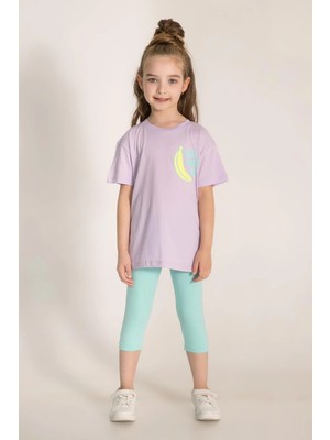 Dmb Kids Kız Bebek Baskılı Takım 0396