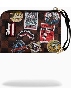 Sprayground Mickey Mouse Global Mogul 14,5 cm Kart Bölmeli Cüzdan