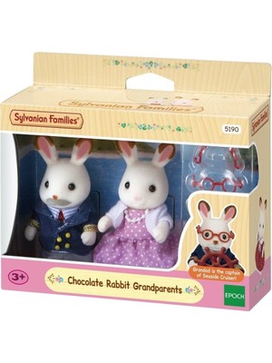 Mercan Terlik Çanta 5190 Sylvanian Families, Kulaklı Tavşan Anneanne ve Dede, +3 Yaş