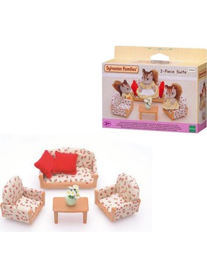 Mercan Terlik Çanta 4464 Sylvanian Families, 3 Parça Koltuk Seti , +3 Yaş, Figürler Ayrı Satılır.