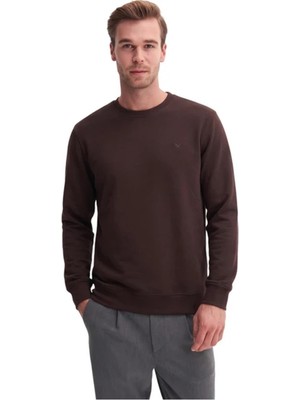 Cazador 54260 Erkek Bisiklet Yaka Sweatshirt